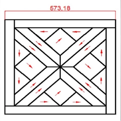 ДУБ ИНЖЕНЕРНЫЙ №5-50 МОДУЛЬНЫЙ ПАРКЕТ LAB ARTE
